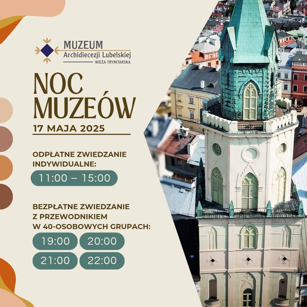 noc muzeow 2025 wieza trynitarska