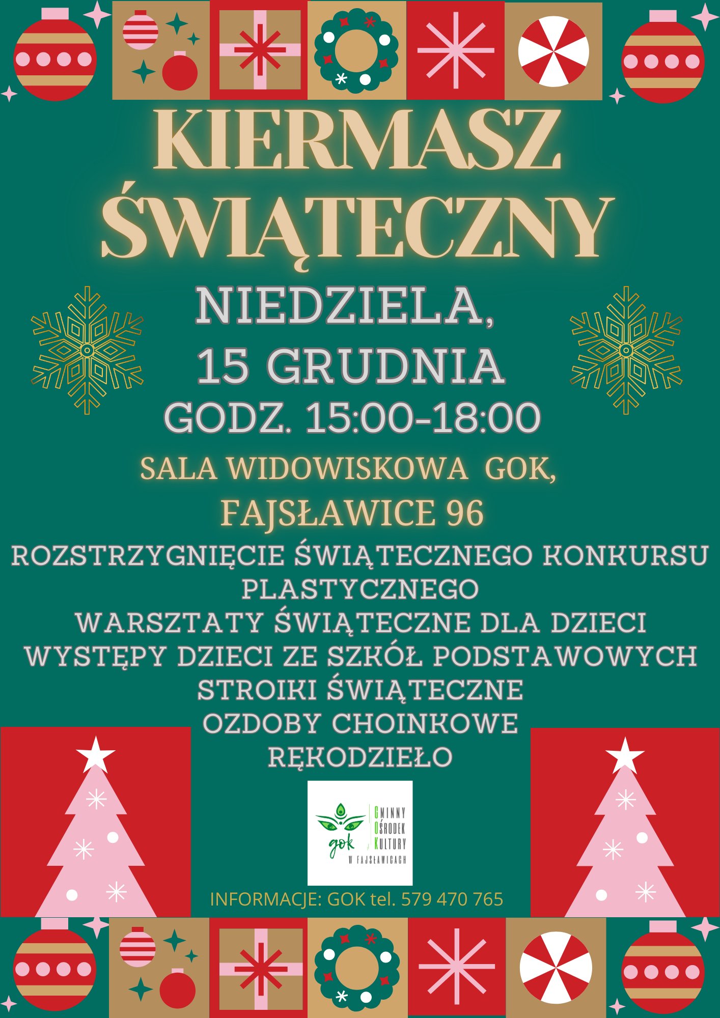 2024 12 15 Kiermasz Swiateczny Fajslawice