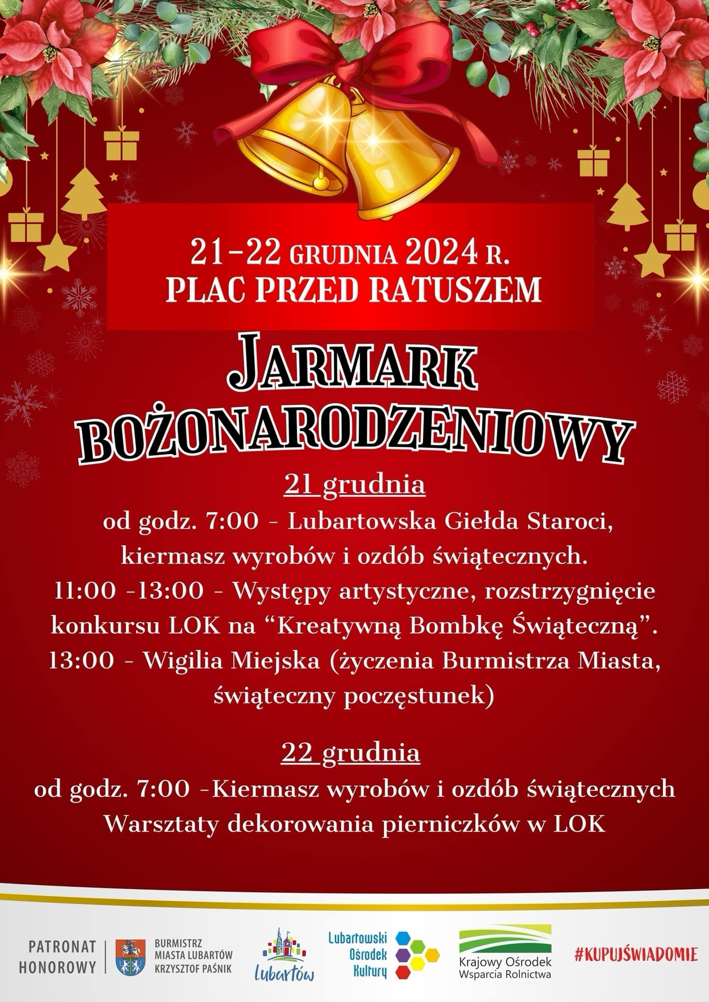 2024 12 21 22 Jarmark Bozonarodzeniowy Lubartow