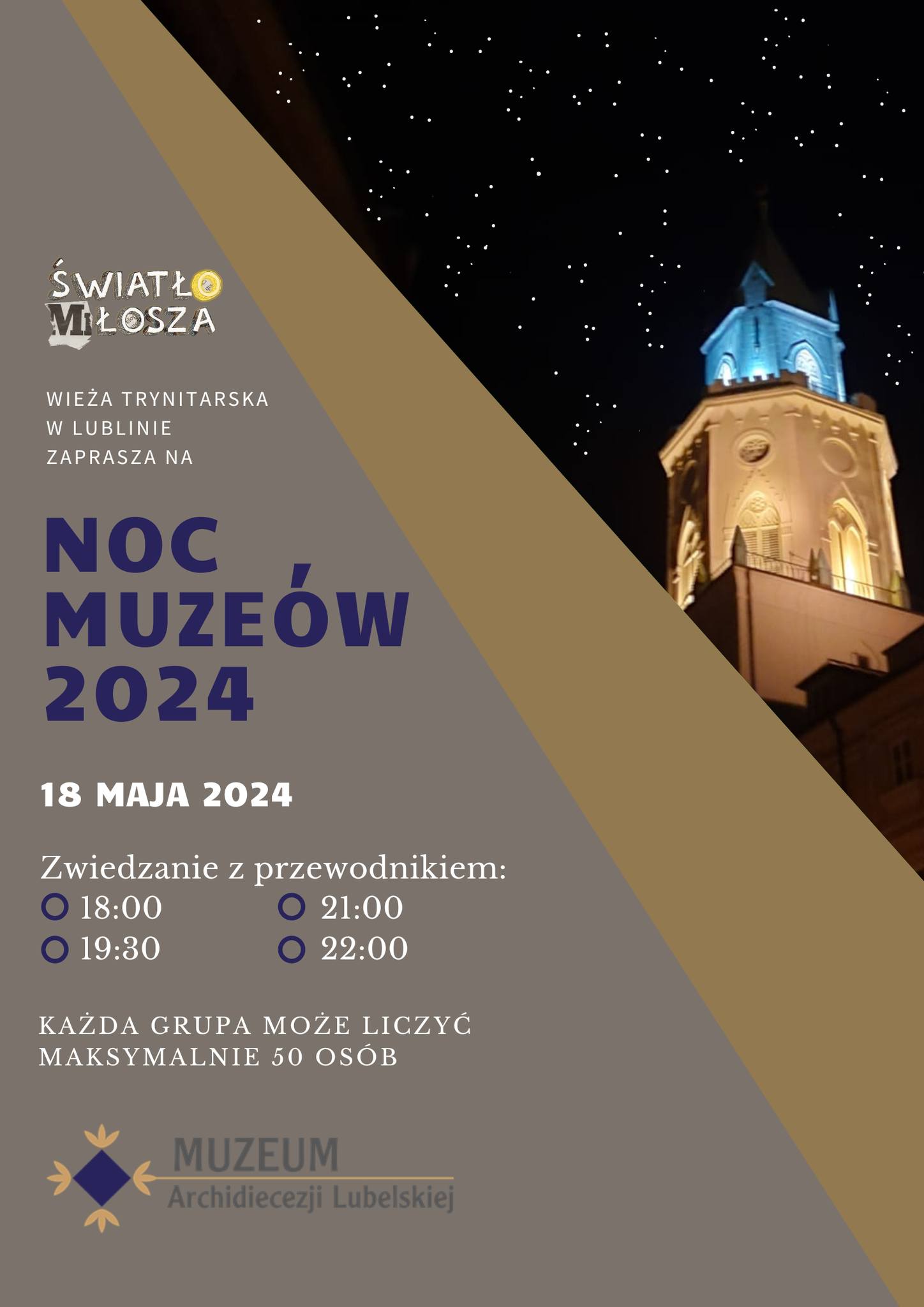 2024 05 18 Wieza Trynitarska Noc Muzeow